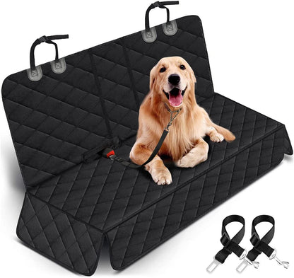 Yuntec Dog Car Seat Cover, Back Seat Cover for Dogs Pet Car Seat Protector